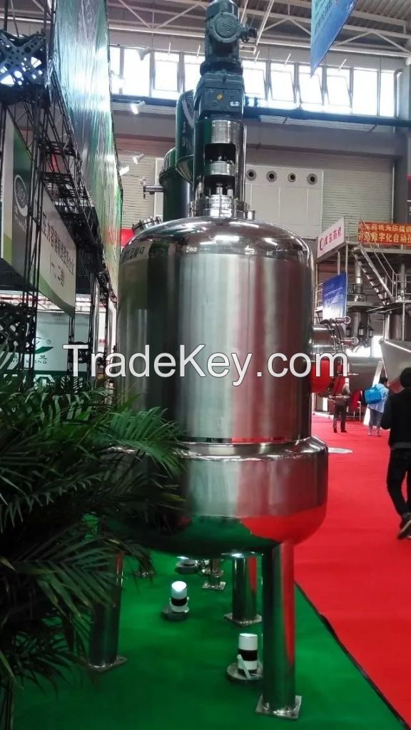 chemical mixing tank  with agitator   stainless steel  tanks  steel  reactors