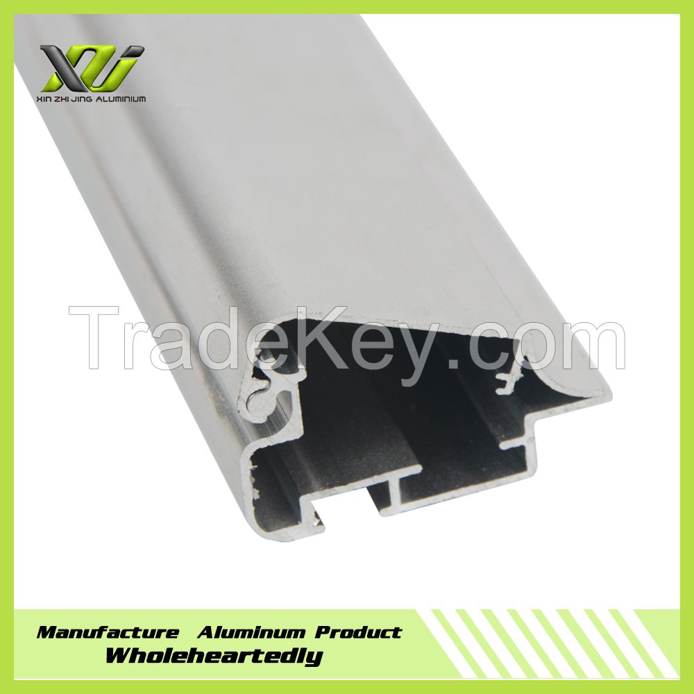 6063T5 sand silver color anodized extrusion profile