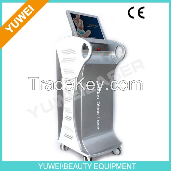 808nm Vertical Diode Laser Perment hair removal machine for beauty sal