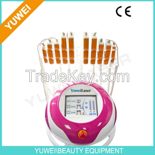 YUWEI diode lipo laser portable effective body slimming machine