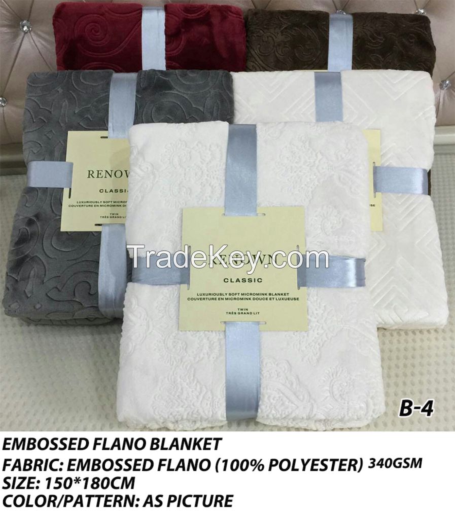 printed flano blanket  printed flano blanket