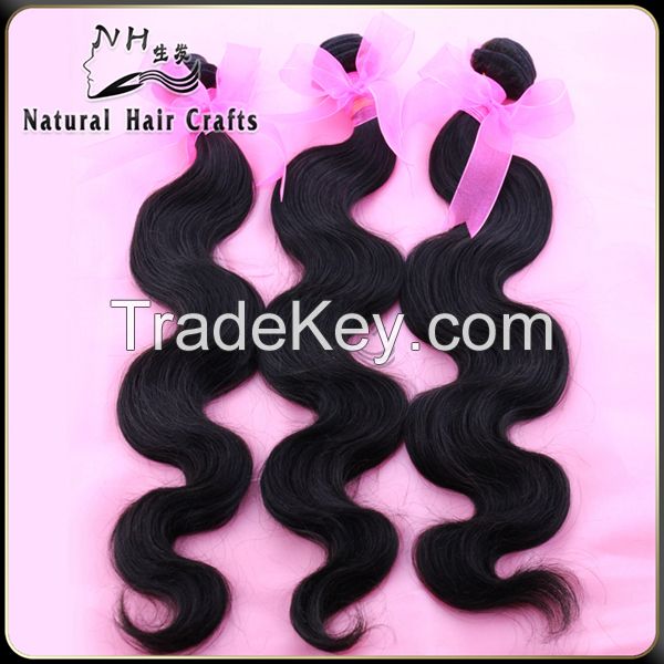 Alibaba Body Wave 6A Grade Unprocessed human hair extensions prices