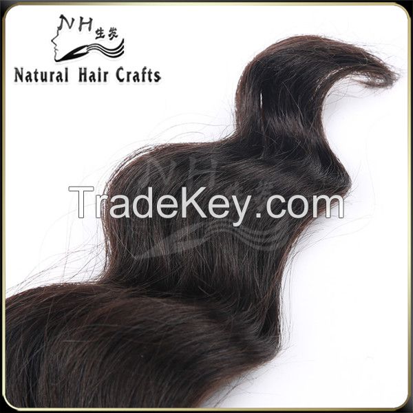 2015 7A Grade Virgin Brazilian Hair Body Wave, Wholesale Price Brazilian Hair Extension