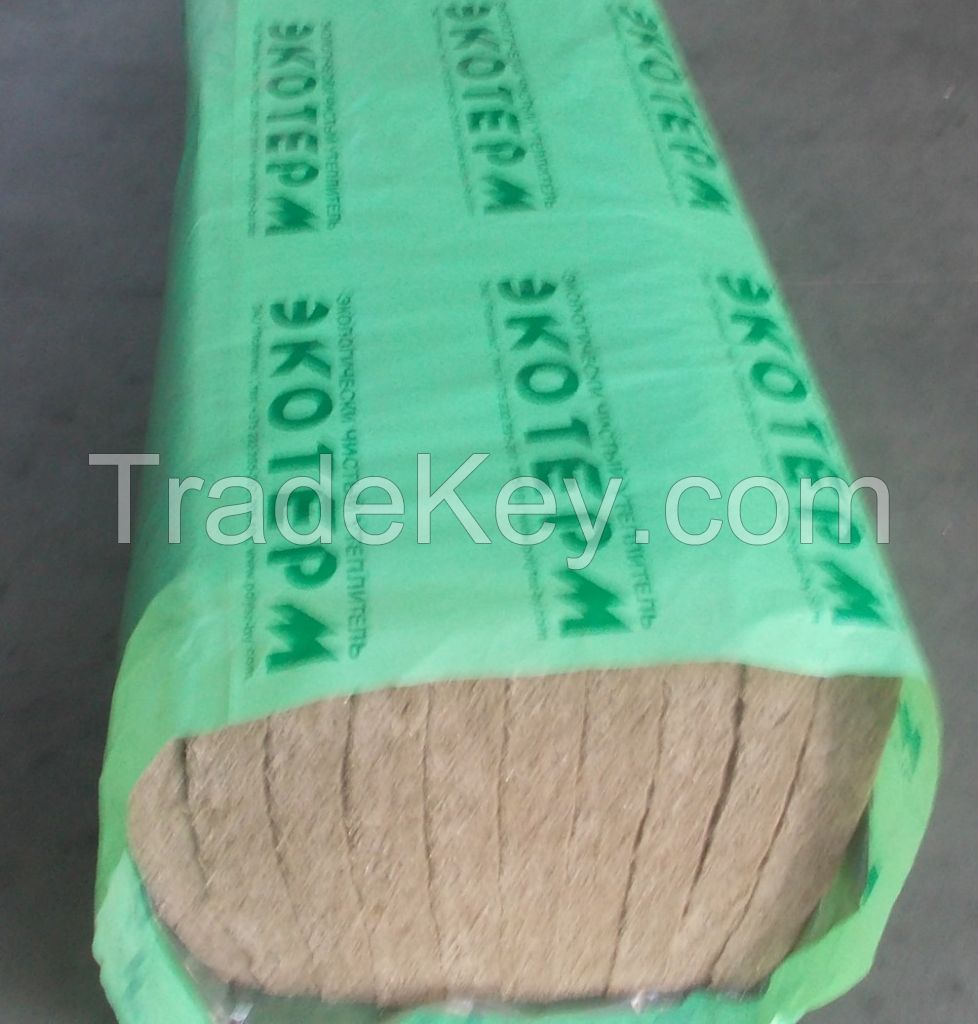 Flax insulation mat