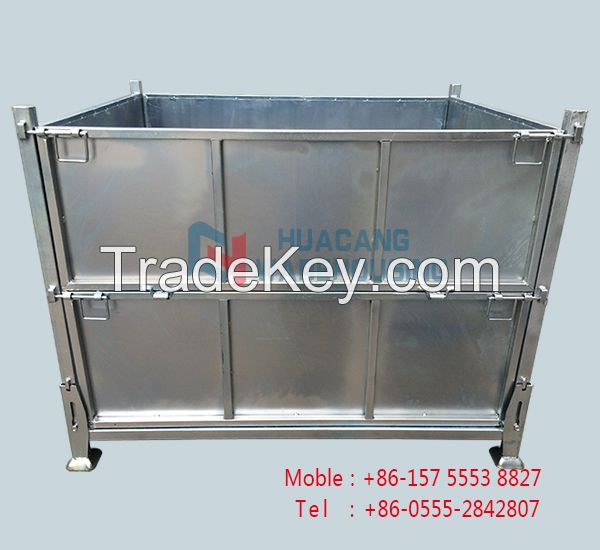 Metal Plated Material Box/ Steel Storage Bin Galvnized