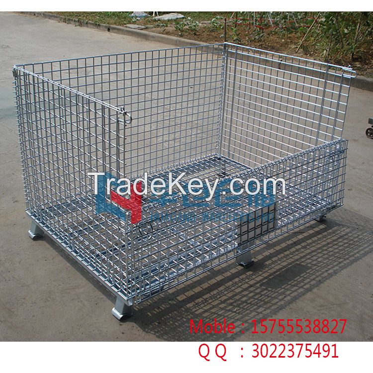 Wire Mesh Container / Warehouse Cage foldable