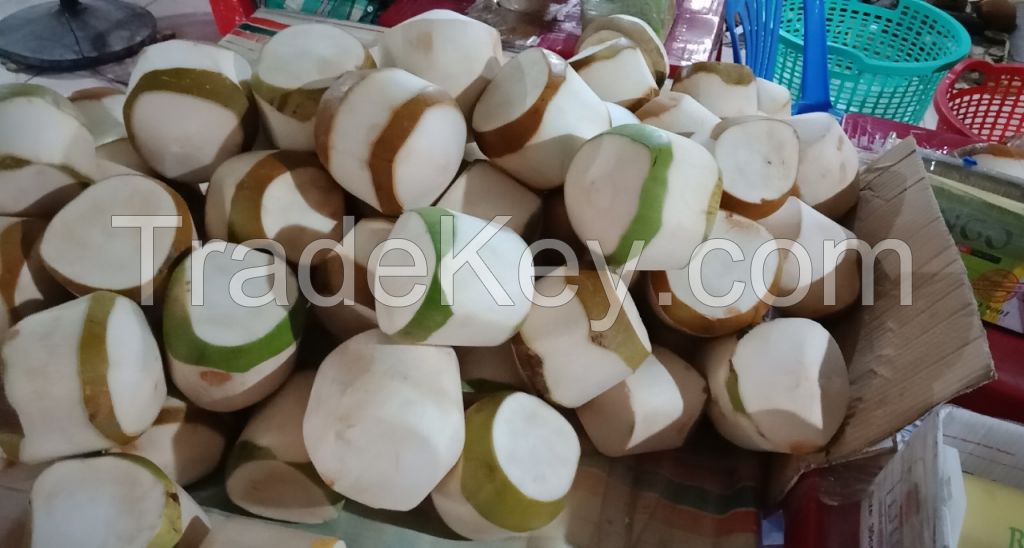 Fresh Coconut Diamond Shape/ Fresh Coconut Vietnam supplier Sophia +84987364651