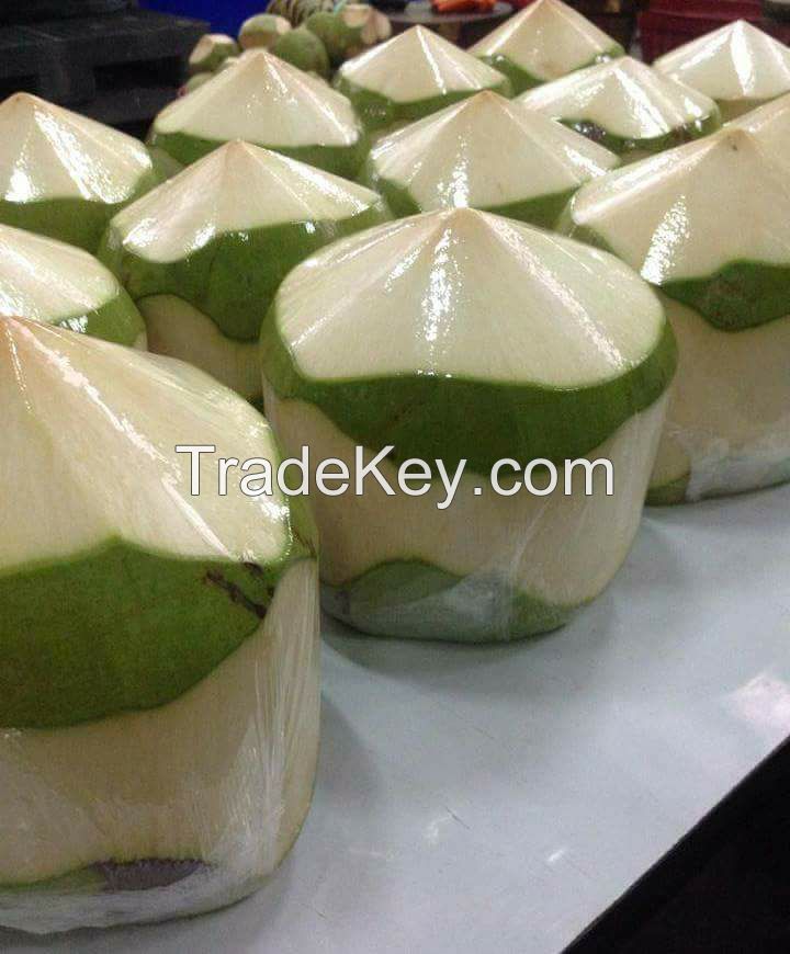 Fresh Coconut Diamond Shape/ Fresh Coconut Vietnam supplier Sophia +84987364651