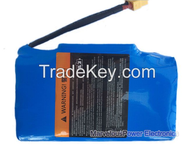 scooter battery pack 36v 4.4ah 10s2p 18650 original cell li-ion battery pack for electric scooter