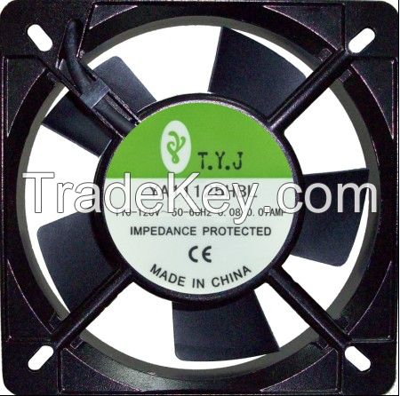 AC Fan (YA211025HBL), UL AC Cooling Fan, 110x110x25mm, Made in China