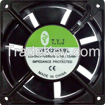 UL AC Cooling Fan,120x120x38mm,YA21238HBL,Made in China
