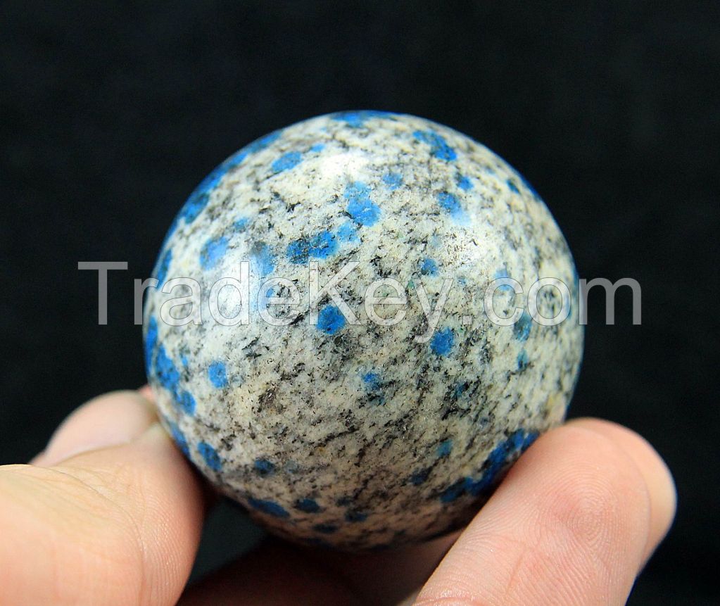 Wow 698 carats Ball of K2 nite Blue Aurite in Jasper From Pakistan