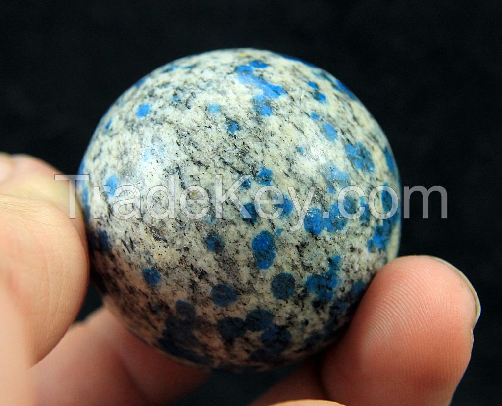 Wow 698 carats Ball of K2 nite Blue Aurite in Jasper From Pakistan