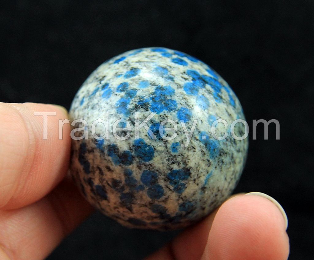Wow 698 carats Ball of K2 nite Blue Aurite in Jasper From Pakistan