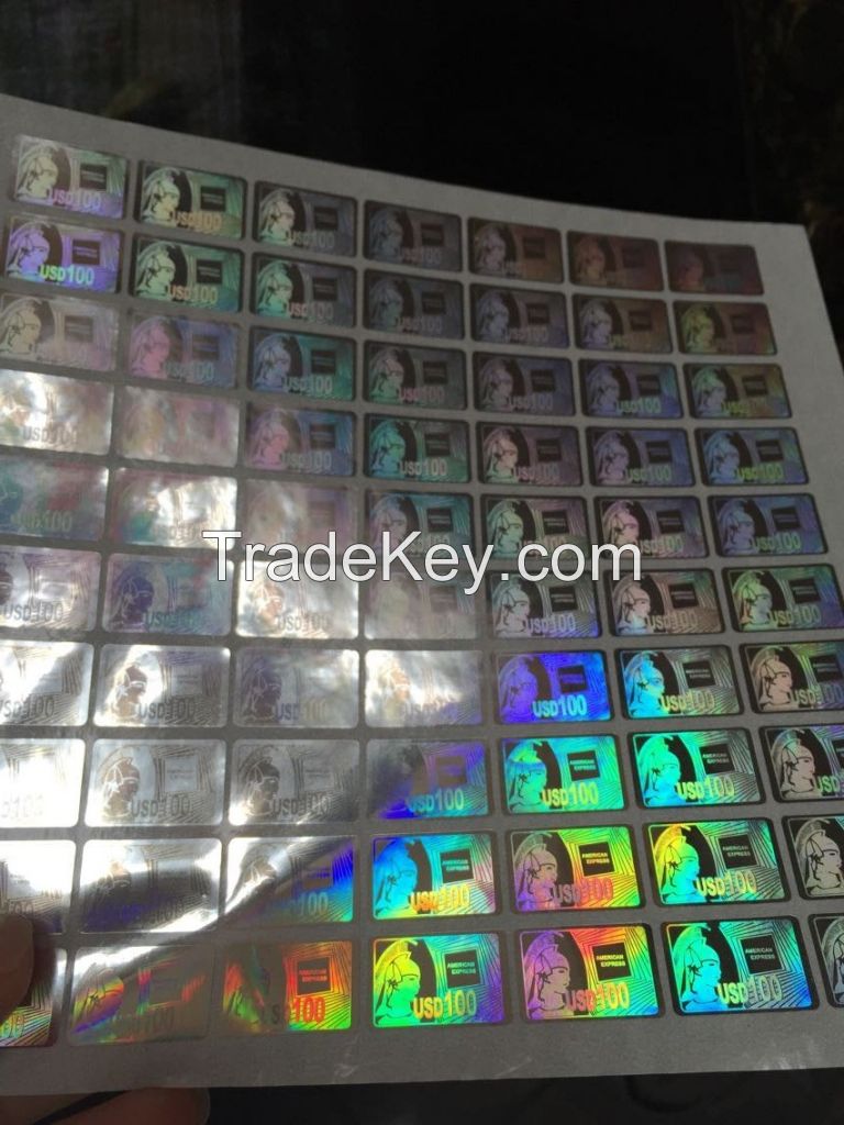 amex hologram sticker