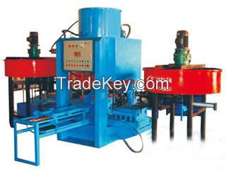 JS - 800 terrazzo brick molding machine