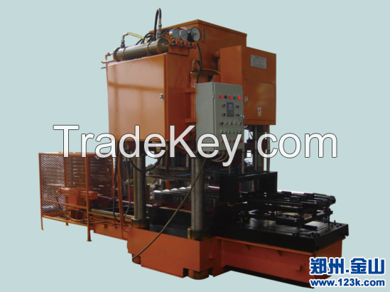 Color cement tile machine