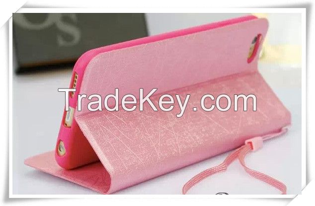 Luxury Wallet Diamond Plaid Purse Case Cover With Slots for Apple iPhone 6 Plus (5.5)