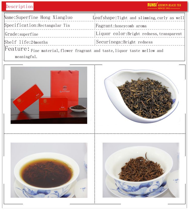 RUNSI Black Tea - Superfine Keemun Hongxiangluo