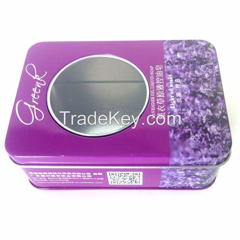 Small Soap Tin With PVC Window
