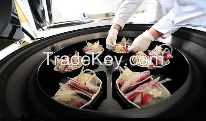 low speed large capacity refrigerated centrifuge for blood bank