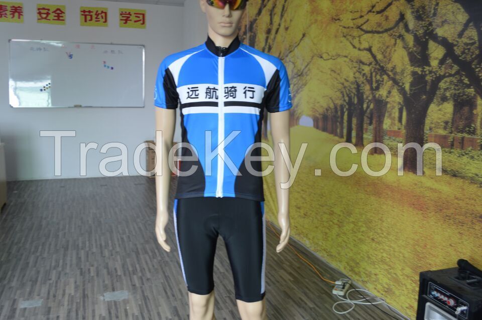 Custom design sublimation cycling shirts cycling jersey