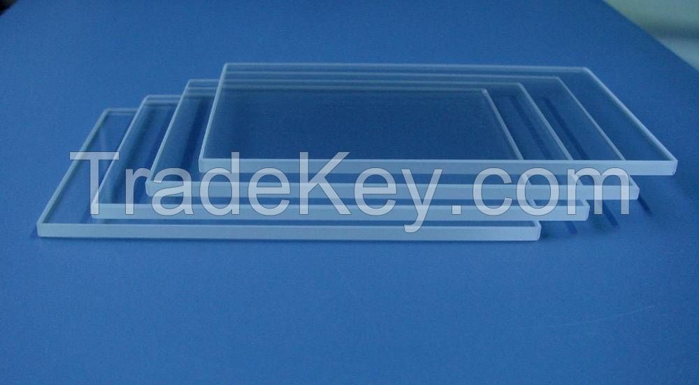 Ultra Clear Glass, Super Clear Acid Etched Glass with Polished Edges