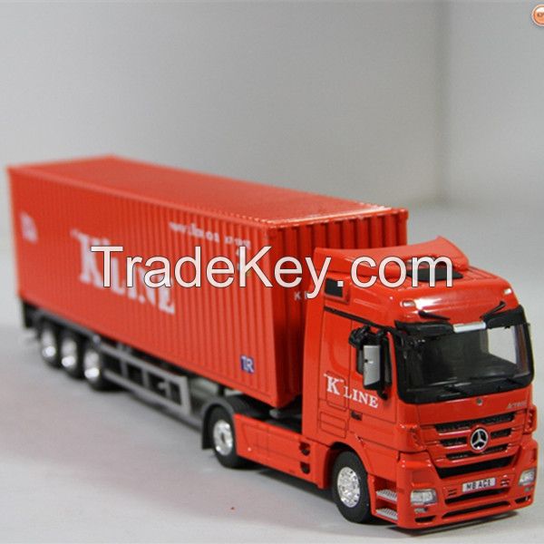 1:50 scale toy diecast container alloy scale model truck for sale 