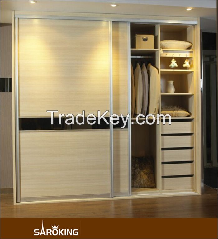 Modern Style Customized Bedroom Wooden Wardrobe