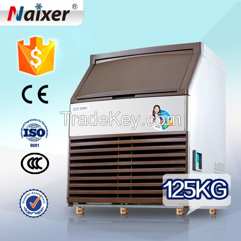 Naixer automatic commercial stainless steel flake ice machine