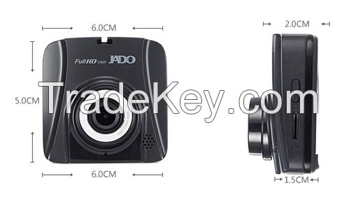 JADO D720S Dashcam , FHD1080p car dvr, 2.4'LCD display, Vehicle driving recorder