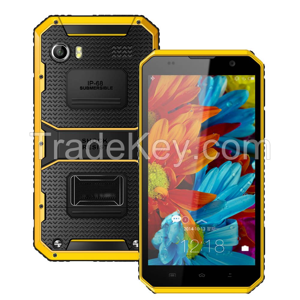 6 inch android 5.1 4G LTE rugged mobile phone