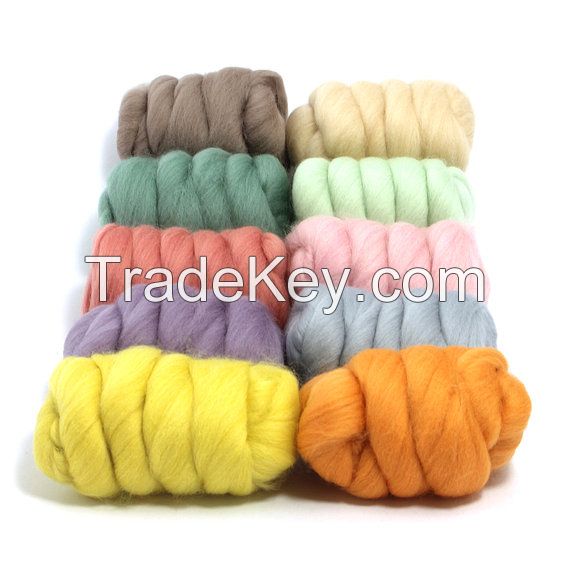 Wool tops