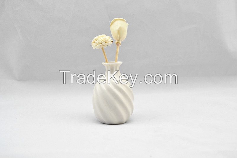 Decorative Fragrance ceramic flower diffuser