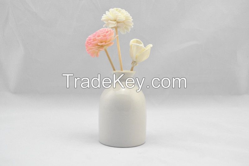 Decorative Fragrance ceramic flower diffuser