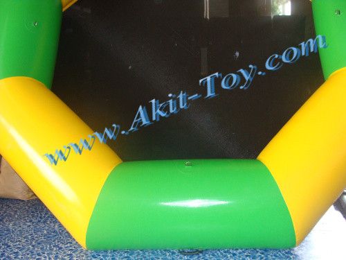 13ft inflatable water floating trampoline for party