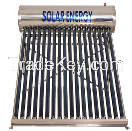 Qal vacuum tubes solar hot water heater geyser