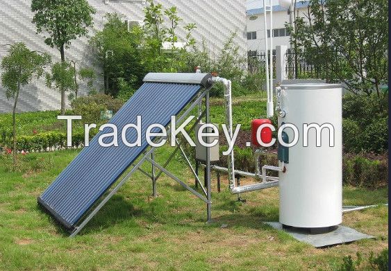High pressurized split solar collector water heater