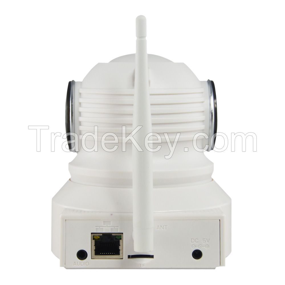 Wireless network camera, megapixel ip camera with double atenna, bette