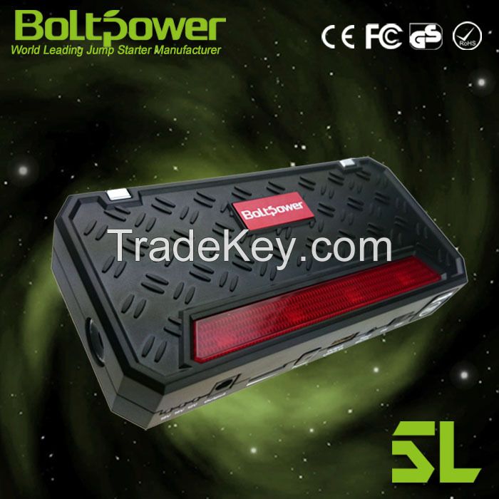 bolt power 3 way work light LIPO mini jump starter for 12V car G06A
