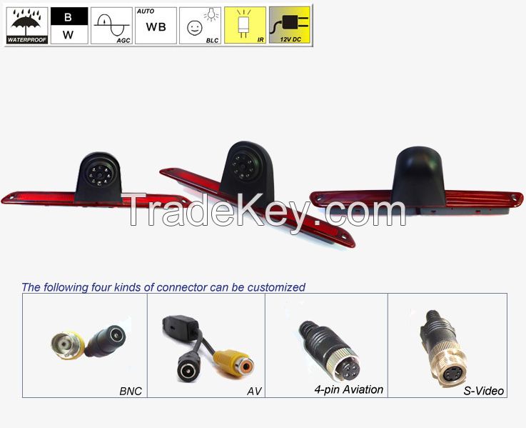 Rear View Park Safe Brake Light Car Camera for Mercedes Sprinter VW