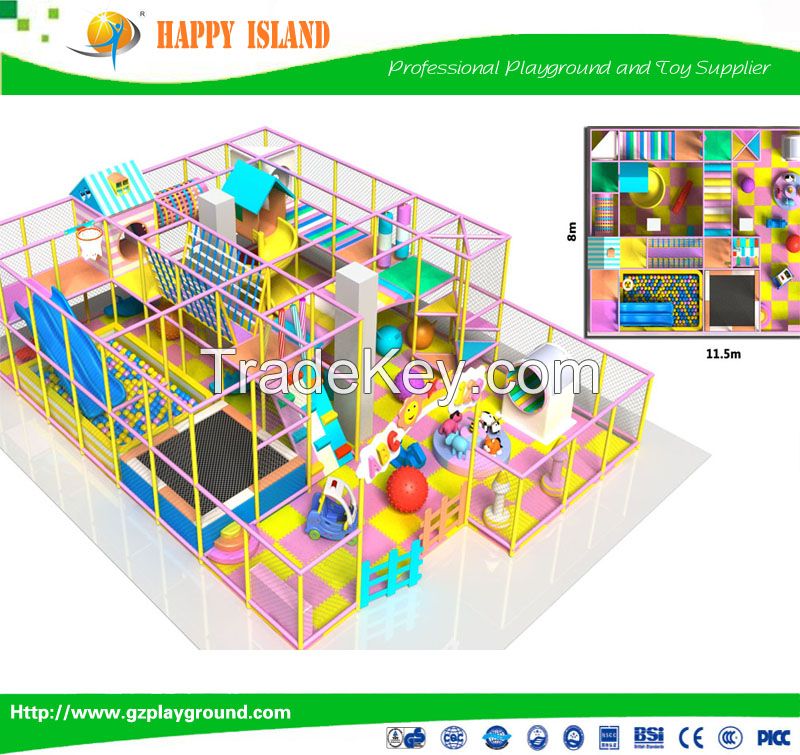 Indoor Playground Childrens Soft Play Equipment For Sale