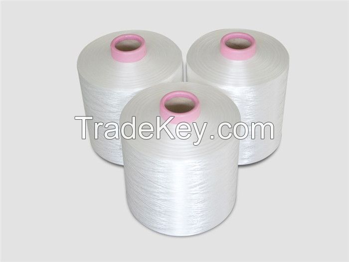 Virgin polyester filament yarn pre-oriented yarn DTY 300d/96f for making blankets and other textile fabrics