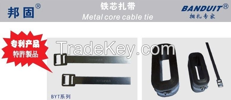 stainless steel C-core ties