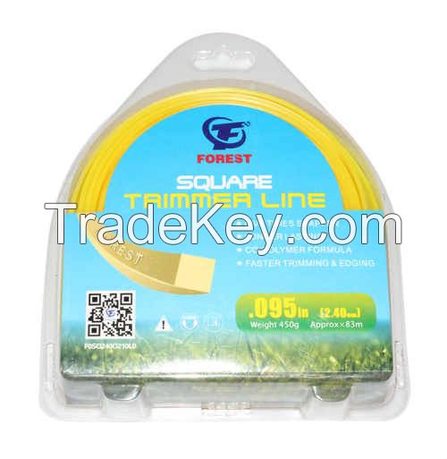 Imported Nylon Square Trimmer Line 2.4mm x 83m