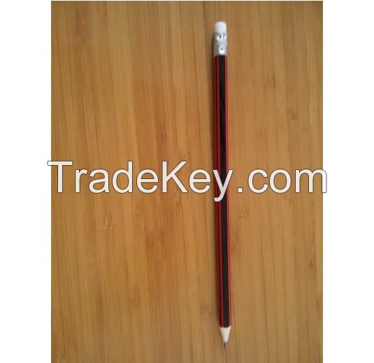 Hot Selling Writing Striped Pencil