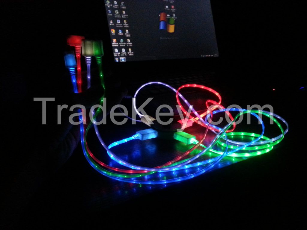 usb cable with lighting noodle usb cable OEM usb cable