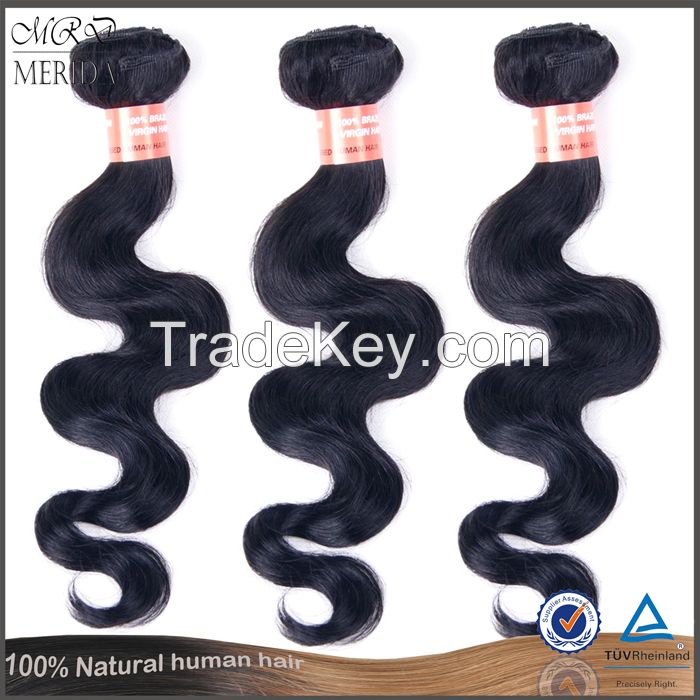 100% human hair extension brazilian loose wave hair extensions