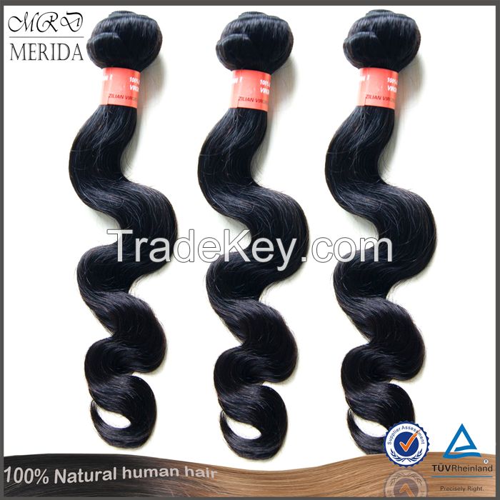 Hot sell 100% human hair extension brazilian hair extensions