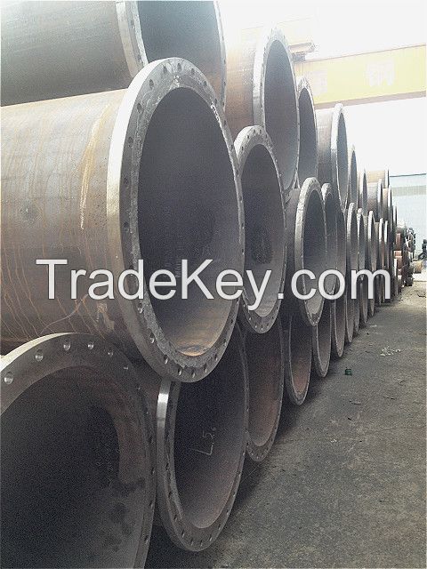 LSAW steel pipe welded flange